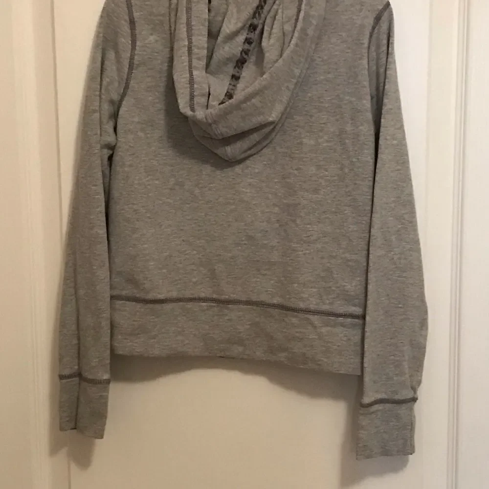 Gap Gray Girls Zipper Hoodie Size M 8 Long Sleeve